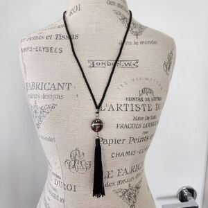 60s cloisonne snuff ball pendant